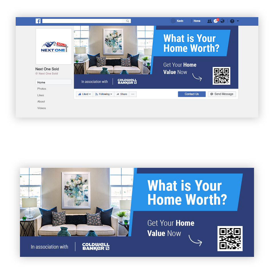 Facebook Design by Dingo for this project | Design #20706616