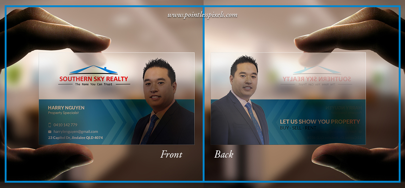 Business Card Design by Pointless Pixels India for this project | Design #20671300