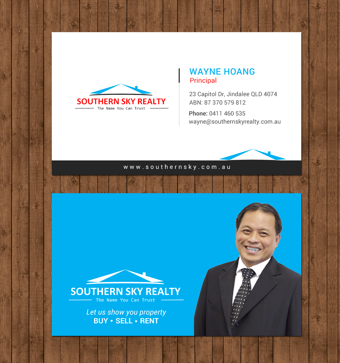 Business Card Design by chandrayaan.creative for this project | Design #20677940