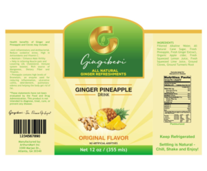 Label Design by ammar_ed for this project | Design: #20859769