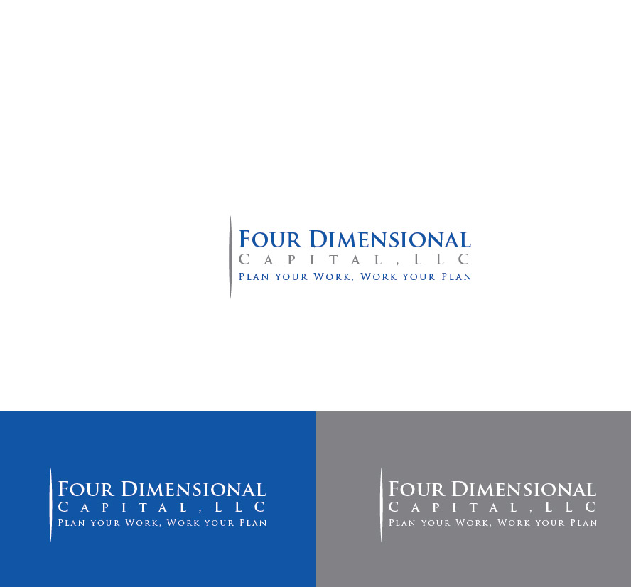 Logo Design by angelonyamu for Four Dimensional Capital LLC | Design #20671478