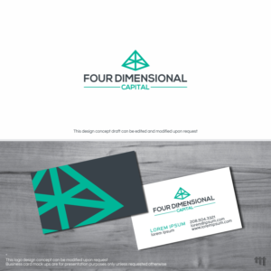 Logo Design by MBARO for Four Dimensional Capital LLC | Design: #20677333