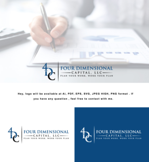 Logo Design by Design Solving for Four Dimensional Capital LLC | Design: #20676980