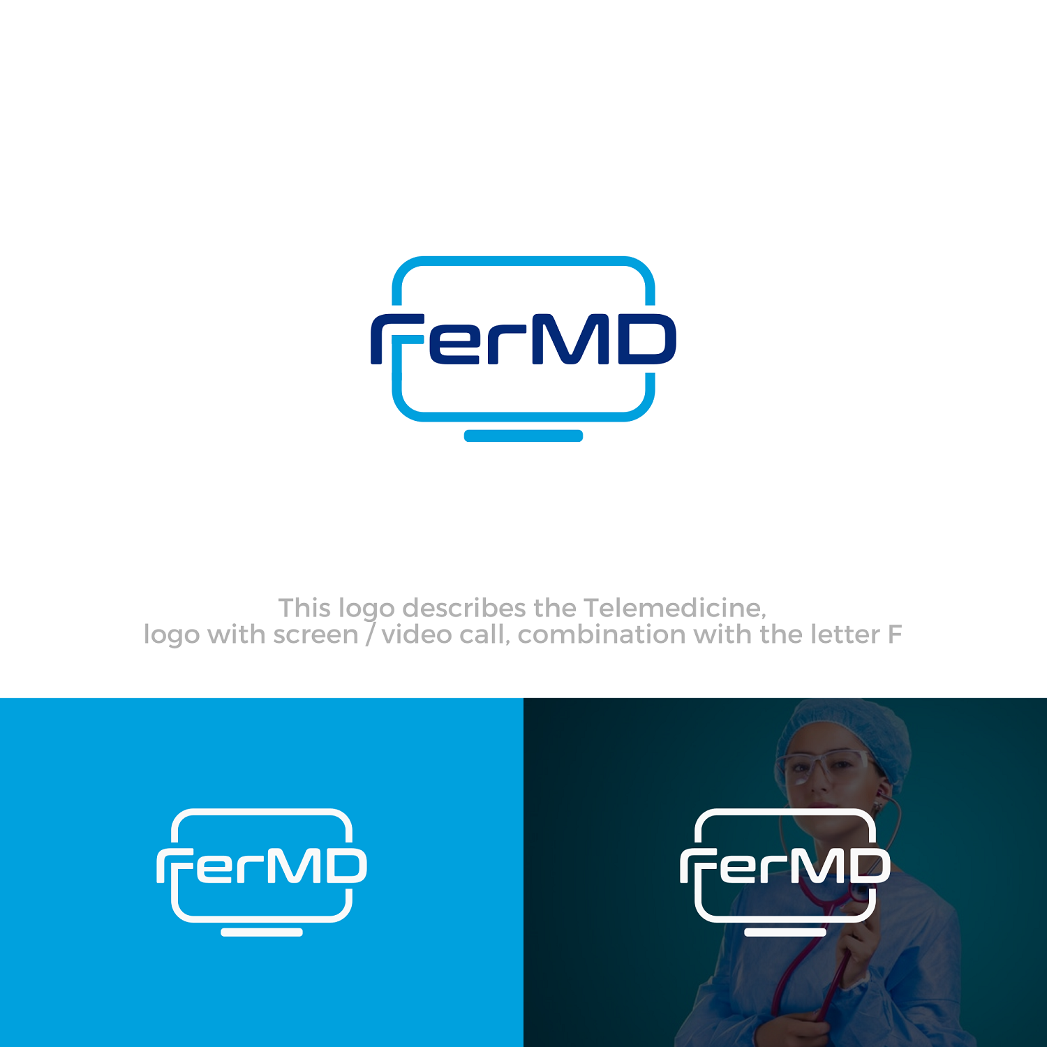 Logo Design by zatsukiki for XpressMD, PLLC | Design #20676779