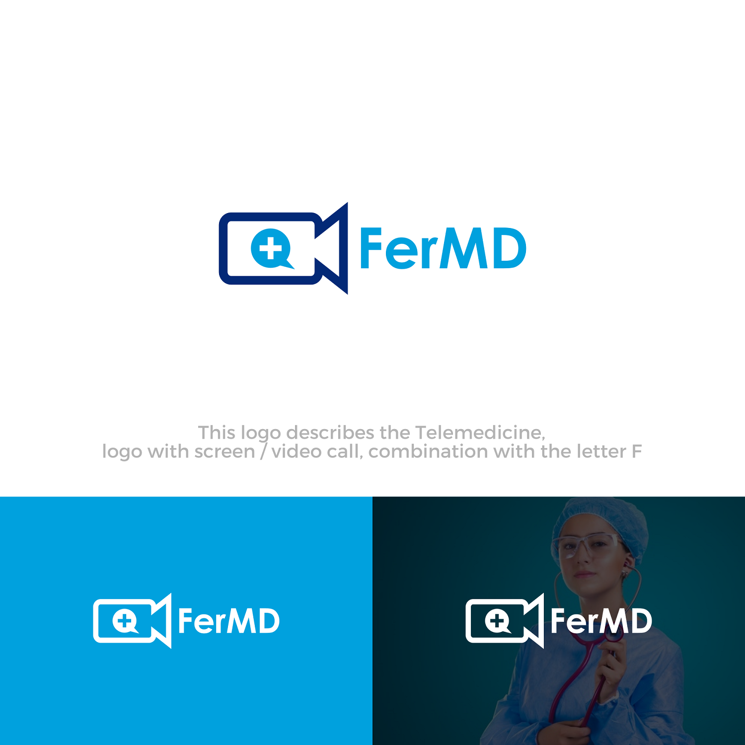 Logo Design by zatsukiki for XpressMD, PLLC | Design #20709249