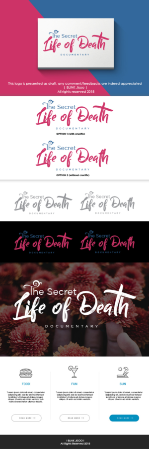 The Secret Life of Death | Logo Design by Riv.