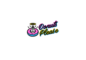 Donuts Please | Logo Design by Amduat Design
