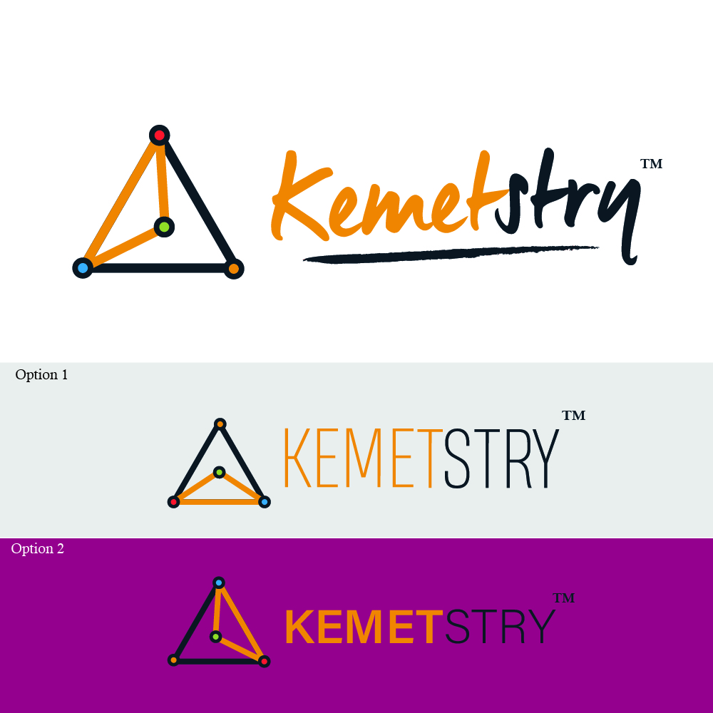 Logo Design by Dhyna Graphics for Kemetstry, Inc. | Design #20681648