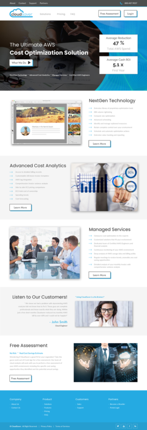 Web Design by rightway for CloudSaver | Design: #20724266