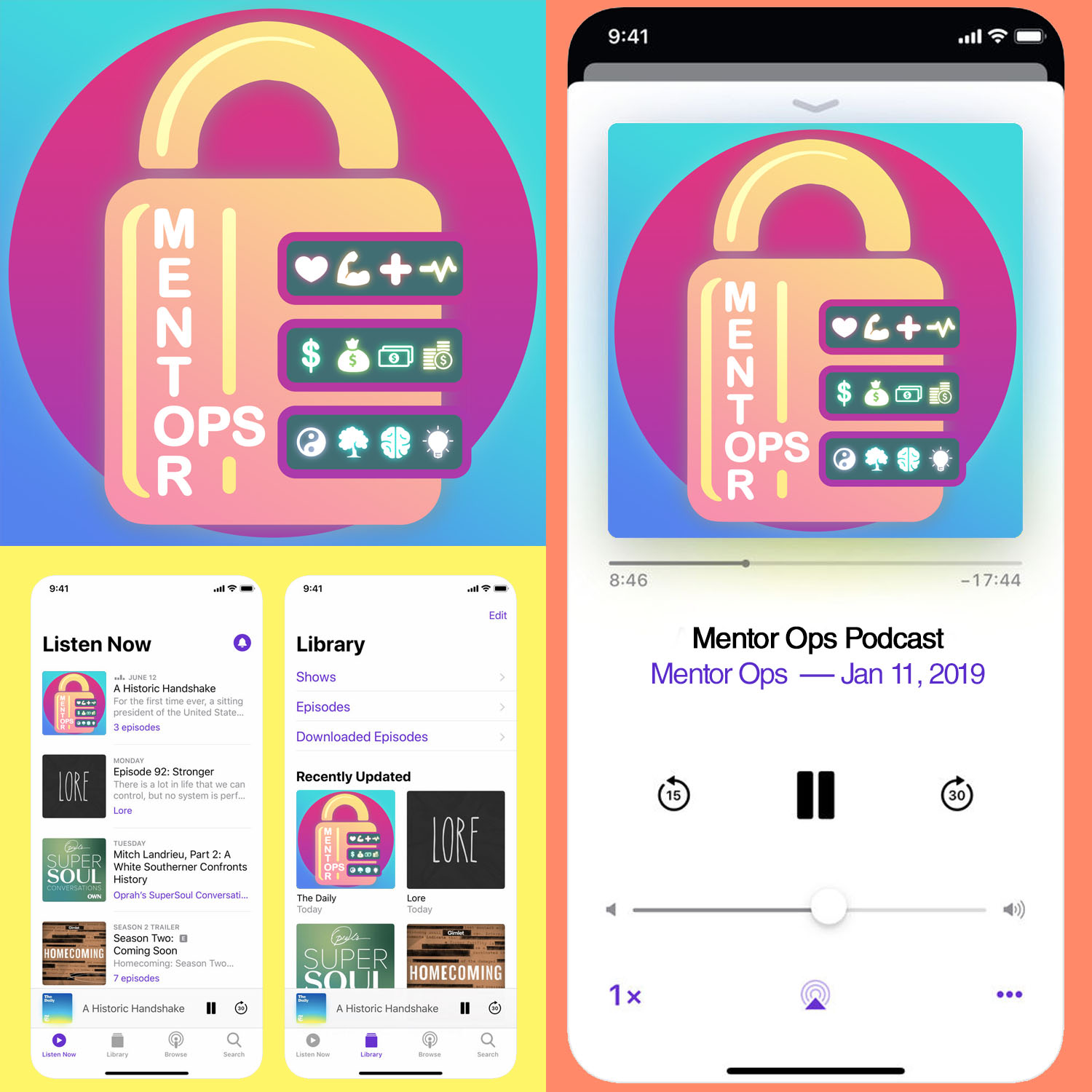 Podcast Design by Brianm for this project | Design #20733571