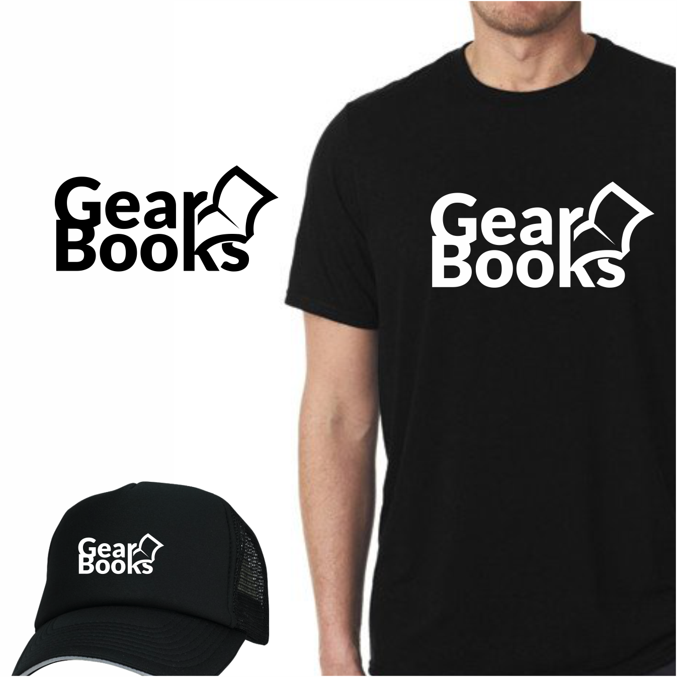 Logo Design by Arham Hidayat for Gear Books | Design #20707959