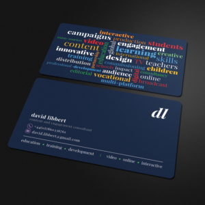 self-employed education content specialist/consultant needs business card and logo design | Business Card Design by Sandaruwan