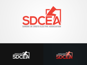 Sangre de Cristo Electric Association.  We would also like a version of the logo that says just SDCEA instead of the full company name, with the full company name integrated below the design. Ideally, we’d be able to pair the logo with other aspects of our business, such as charitable giving, an anniversary observation, etc.. We would like to see versions with and without the tagline -   Tagline option 1: South Central Colorado’s Community Electric Cooperative Tagline option 2: Your Community Electric Cooperative | Logo Design by ArtSamurai