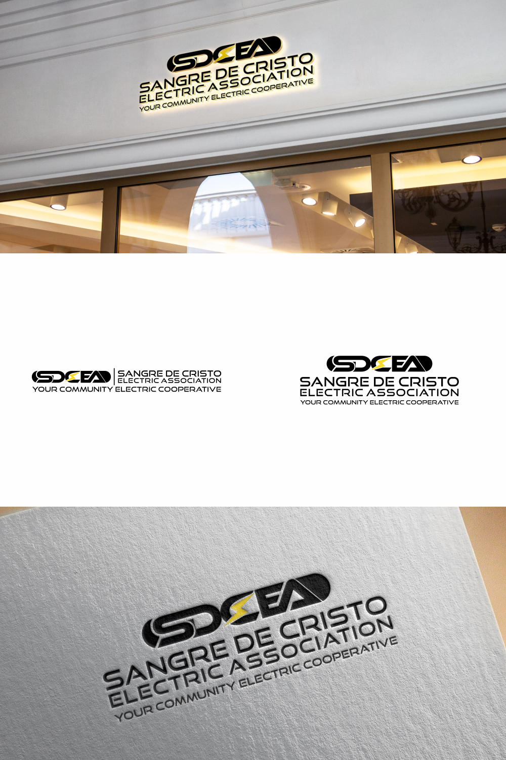 Logo Design by suthita 2 for Sangre de Cristo Electric Assn., Inc. | Design #20688057
