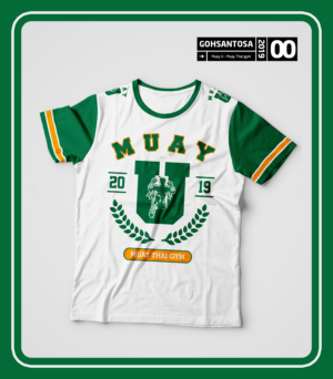 T-Shirt for Muay U gym in American College Style | Diseño de Camiseta por Gohsantosa