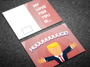 Political Marketing Company - Valentine's Day Card - Huge! | Diseño Con Ilustración por lionx