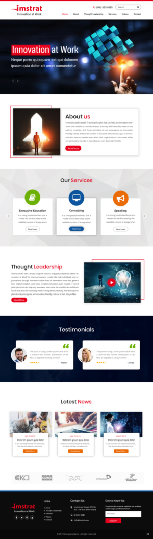 Web Design par pb pour ce projet | Design : #20697484