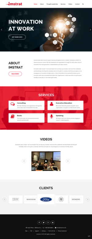 Web Design by pb for this project | Design: #20697487