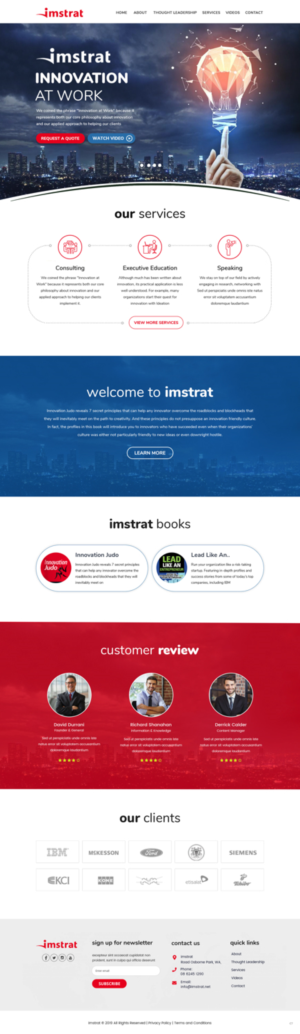 Web Design by pb for this project | Design: #20842586