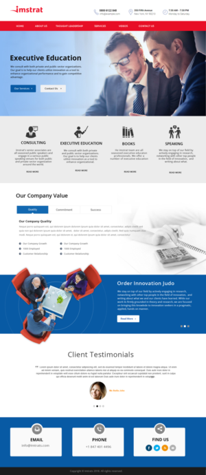 Web Design by Creative X Designs for this project | Design: #20688054