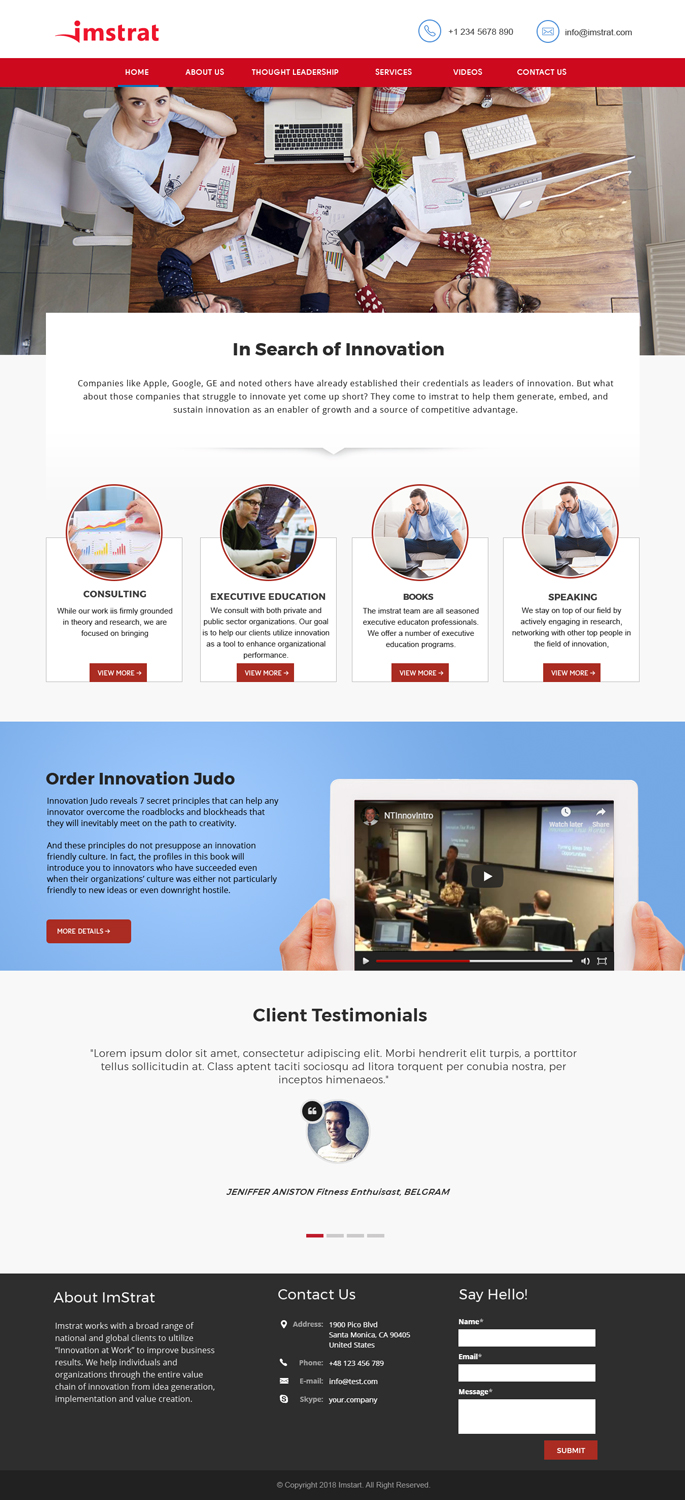 Web Design by Creative X Designs for this project | Design #20688055