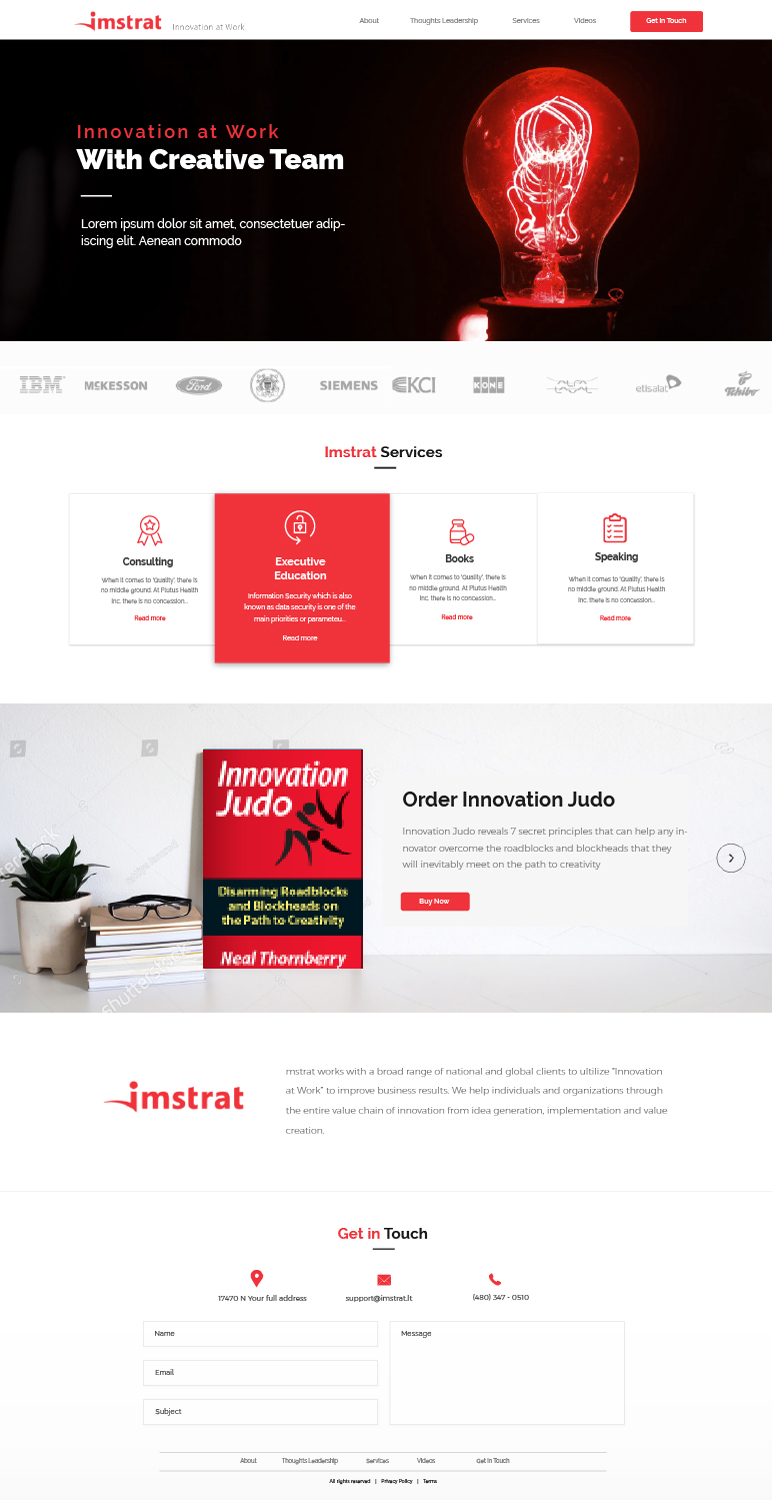 Web Design par TMockusBusiness pour ce projet | Design #20705061