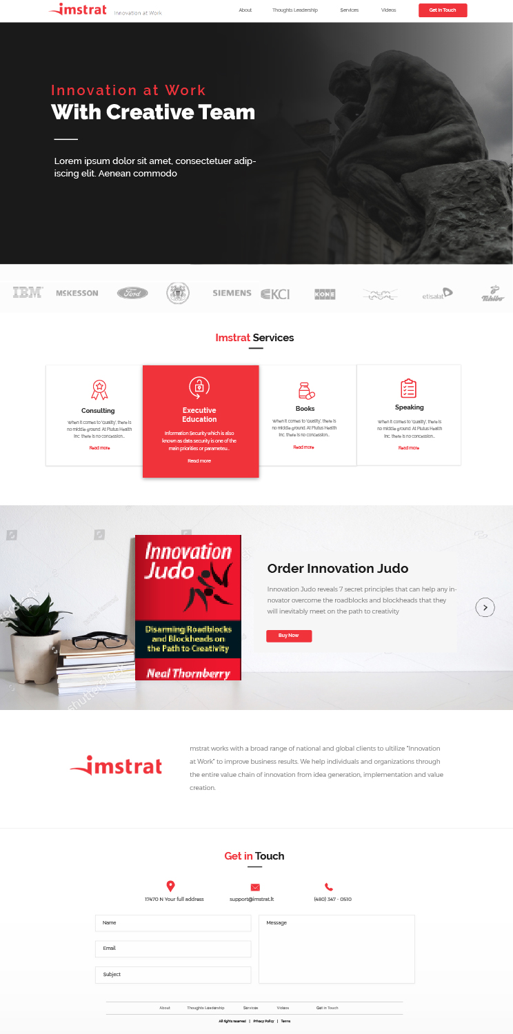 Web Design par TMockusBusiness pour ce projet | Design #20756271