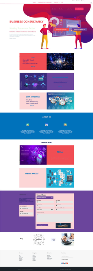 Web Design by Php Code Smith for this project | Design: #20689101