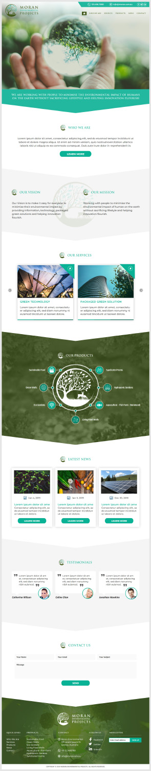 Web Design by -Marc- for this project | Design #20731653