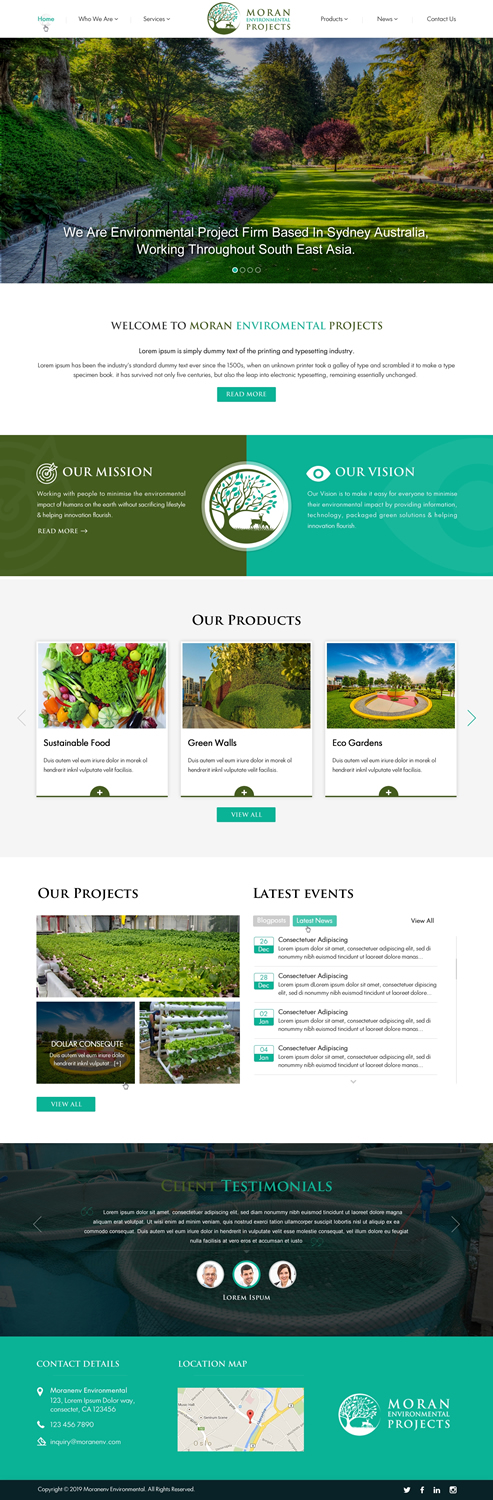 Web Design by Sbss for this project | Design #20731439