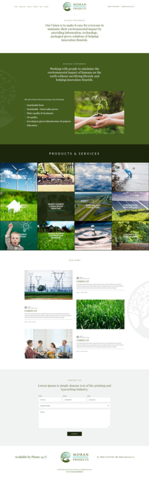Web Design by Black Stallions Impressive Solutions for this project | Design #20677354
