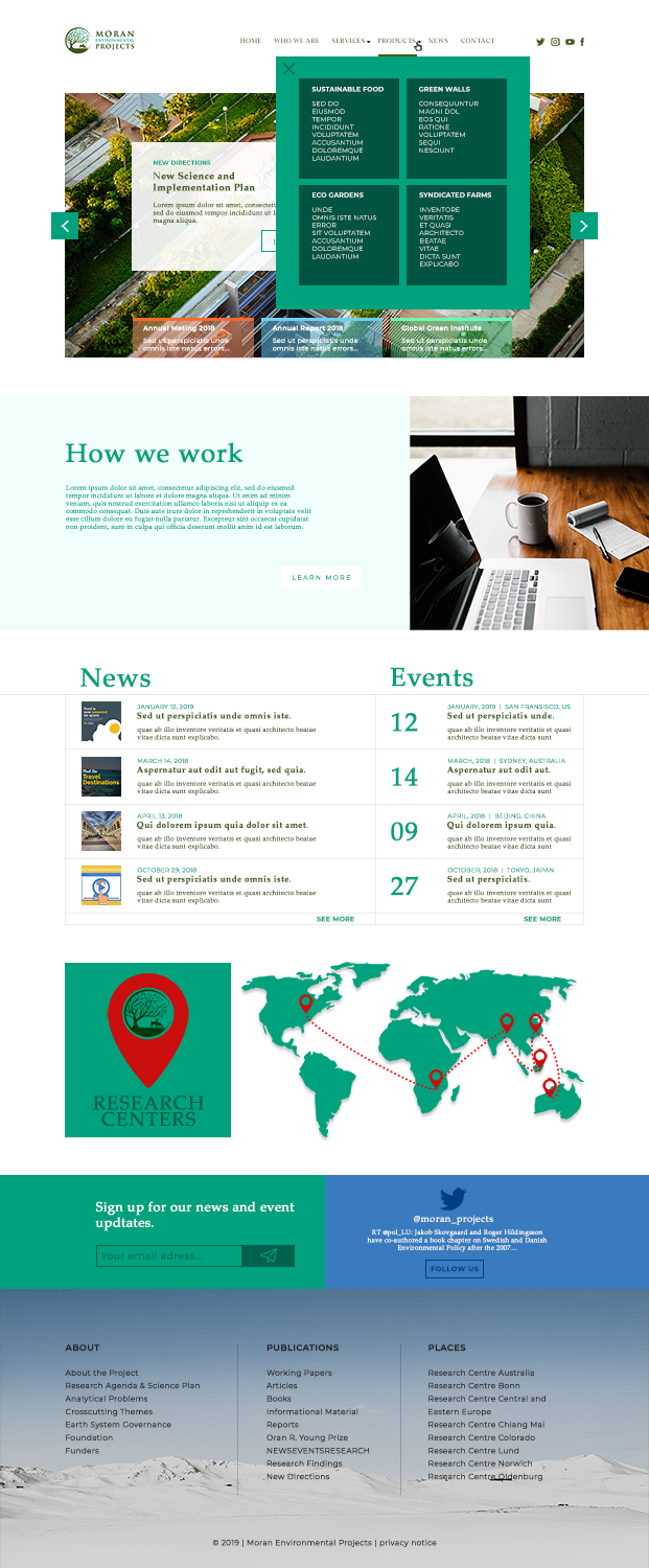 Diseño Web por Ali Mani para este proyecto | Diseño #20736479