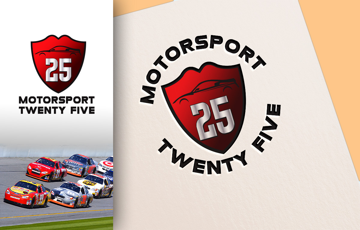 Logo-Design von Wonderful design für Motorsport 25 Pty Ltd | Design #20688750