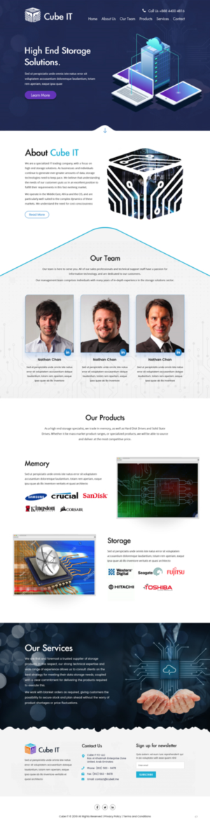 Web Design by pb for this project | Design: #20697557