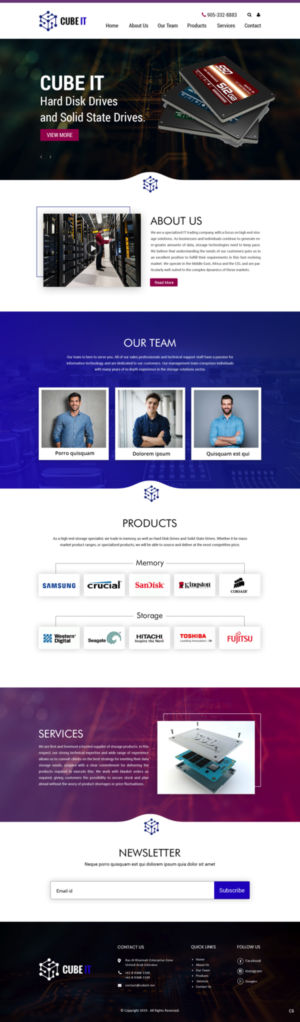 Web Design by pb for this project | Design: #20697558