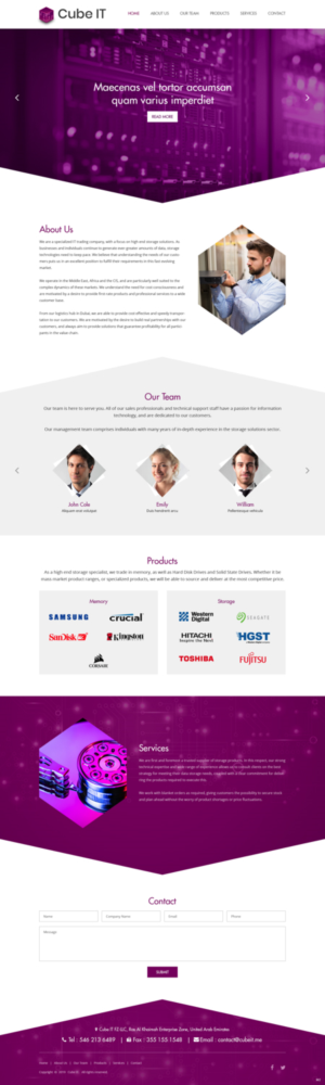 Web Design by pb for this project | Design: #20697559
