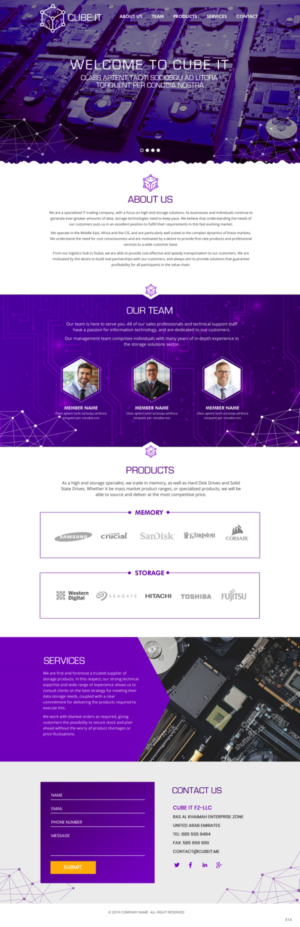 Web Design by pb for this project | Design: #20697560