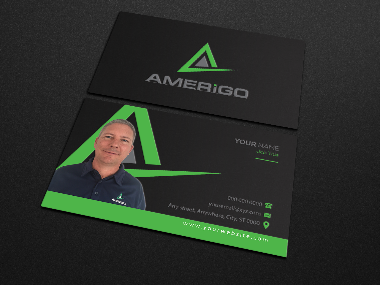 Business Card Design by Riz' for Amerigo Property Inspections, LLC | Design #20689695