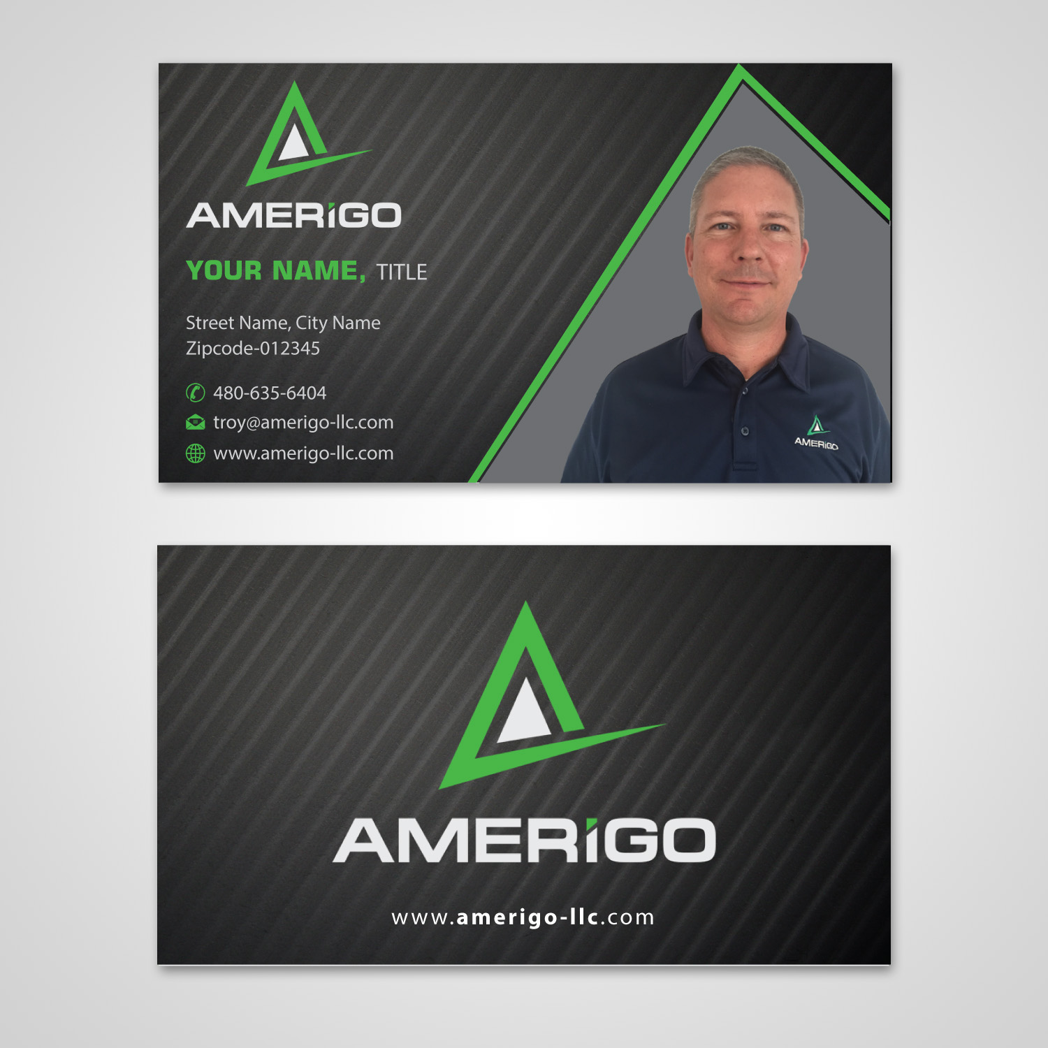 Design de Carte de Visite par Infinitive Technology pour Amerigo Property Inspections, LLC | Design #20693433