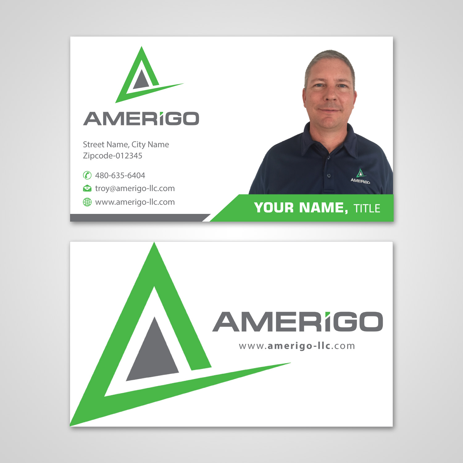 Business Card Design by Infinitive Technology for Amerigo Property Inspections, LLC | Design #20693436