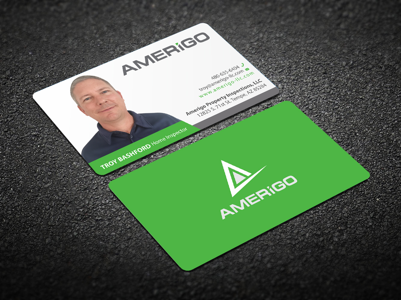 Design de Carte de Visite par Infinitive Technology pour Amerigo Property Inspections, LLC | Design #20699503