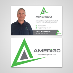 Design de Carte de Visite par Infinitive Technology pour Amerigo Property Inspections, LLC | Design : #20699746