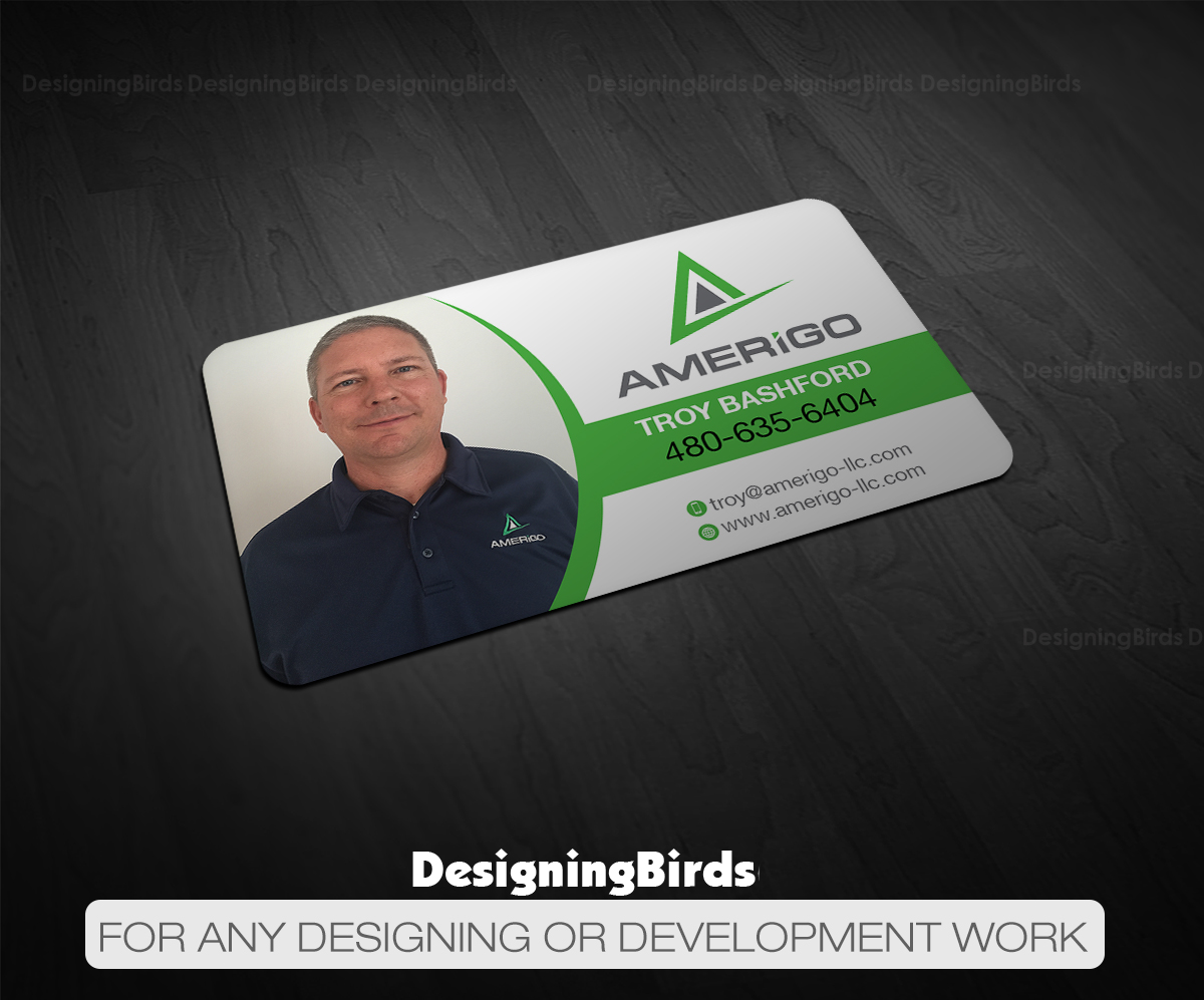 Business Card Design by Designing Birds for Amerigo Property Inspections, LLC | Design #20684608