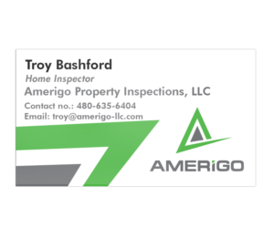 Business Card Design by JPGA Projects for Amerigo Property Inspections, LLC | Design: #20733228