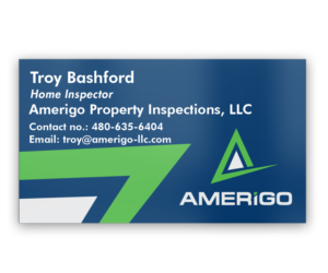 Business Card Design by JPGA Projects for Amerigo Property Inspections, LLC | Design: #20733230