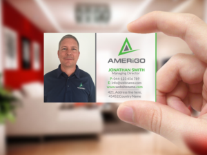 Business Card Design by Creations Box 2015 for Amerigo Property Inspections, LLC | Design: #20699040