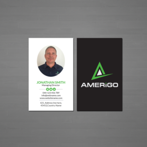Business Card Design by Creations Box 2015 for Amerigo Property Inspections, LLC | Design: #20699042