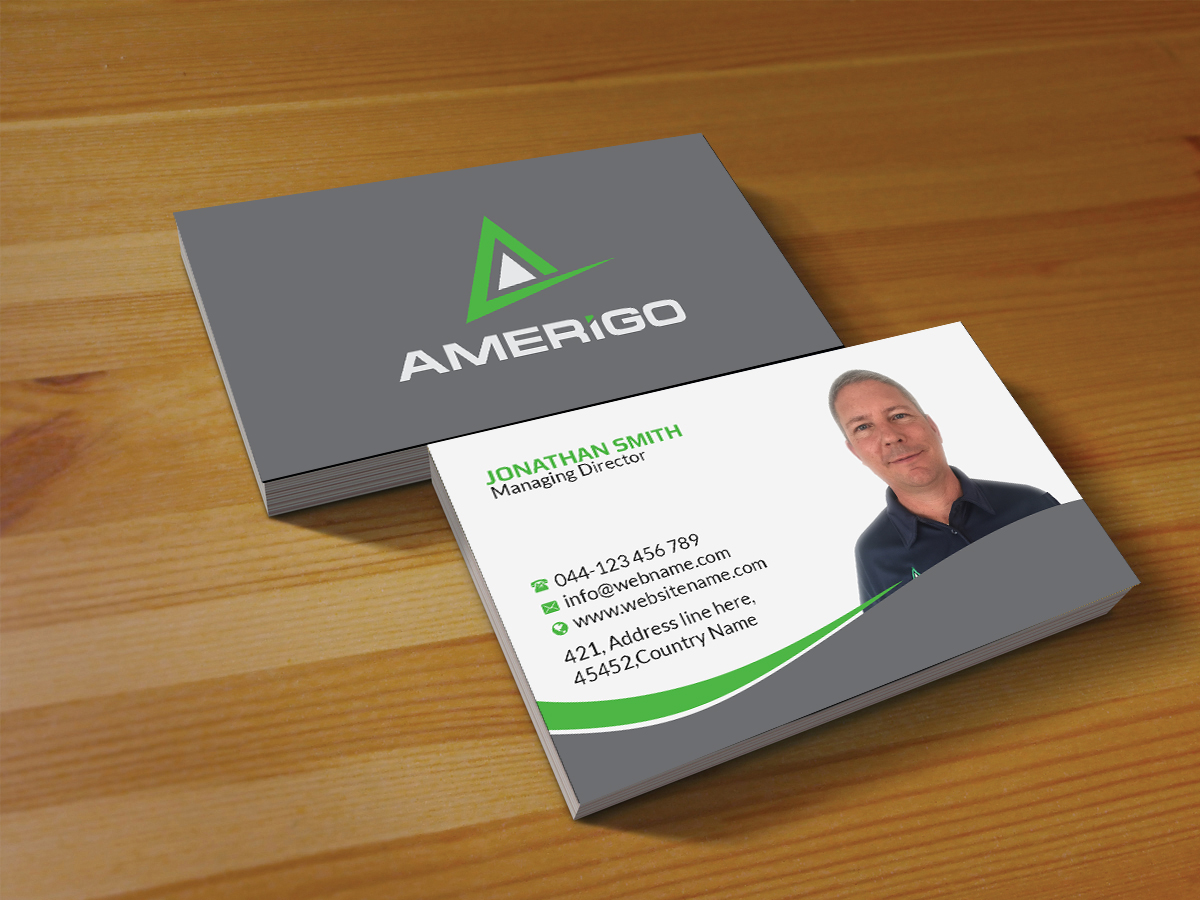 Business Card Design by Creations Box 2015 for Amerigo Property Inspections, LLC | Design #20699055