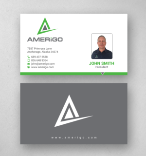 Business Card Design by chandrayaan.creative for Amerigo Property Inspections, LLC | Design: #20694666