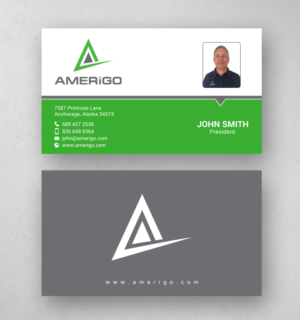 Business Card Design by chandrayaan.creative for Amerigo Property Inspections, LLC | Design: #20694672